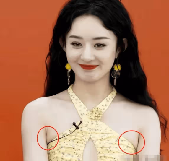 趙麗穎的副乳,楊冪的扁屁股,鞠婧禕的腿,女明星的身材也很真實!