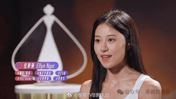 香港小姐2024丨2號倪樂琳封「城大李嘉欣」