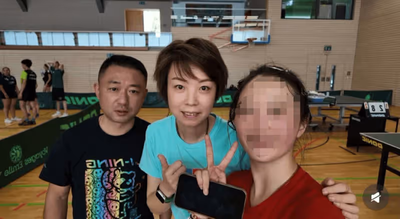 張怡寧近照曝光,剛結束帶隊盧森堡訓練工作,保養得真好