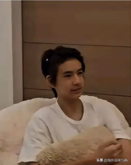 董潔攜子上班,15歲身高1米8,可惜不像爸媽,眉眼深邃和年輕的梁朝偉如出一轍