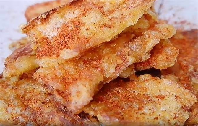 這樣的杏鮑菇吃一次就上癮,香辣酥脆,多做一些當零食非常不錯
