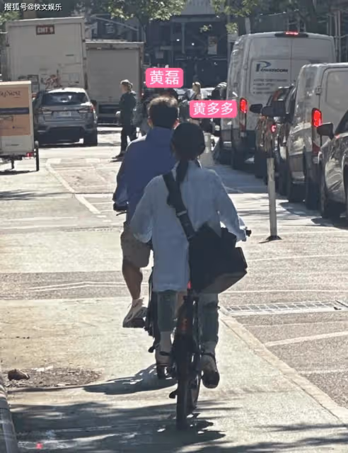 黃磊陪女兒紐約街頭騎車!有錢人都往國外跑,原因值得我們深思