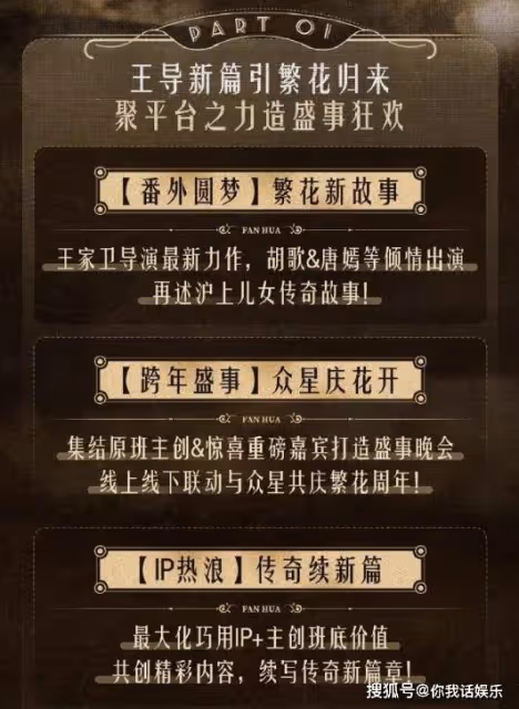 胡歌唐嫣拍了《繁花》番外,上線時間暫定,還是王家衛導演監製