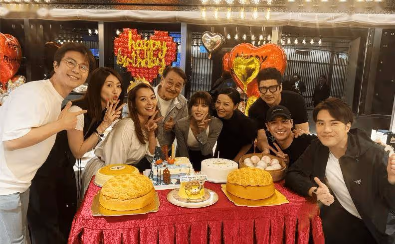 《愛回家》「停廠」!TVB女星生日仍獲劇組慶祝!大曬合照現場熱鬧!