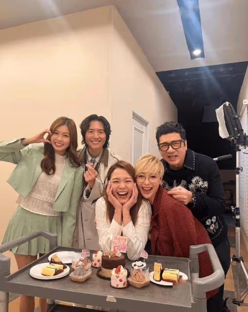 《愛回家》「停廠」!TVB女星生日仍獲劇組慶祝!大曬合照現場熱鬧!