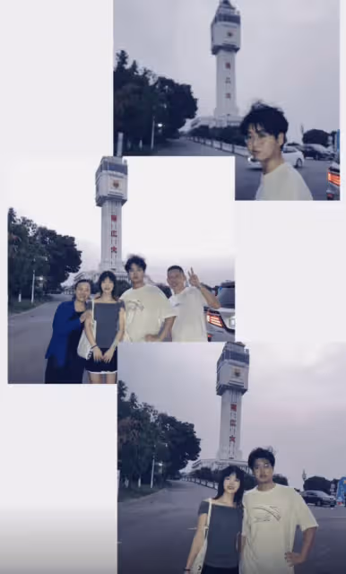 孫卓已到南京工業大學報到,曬與父母姐姐在學校合影,10年後親愛的小孩回來了