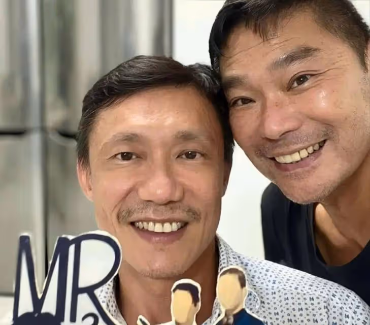 恭喜!抗癌成功!香港知名男星家族有癌症史,和同性愛人結婚六年