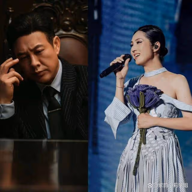 張頌文來楊千嬅演唱會了，花籃備註「歌迷張頌文」！