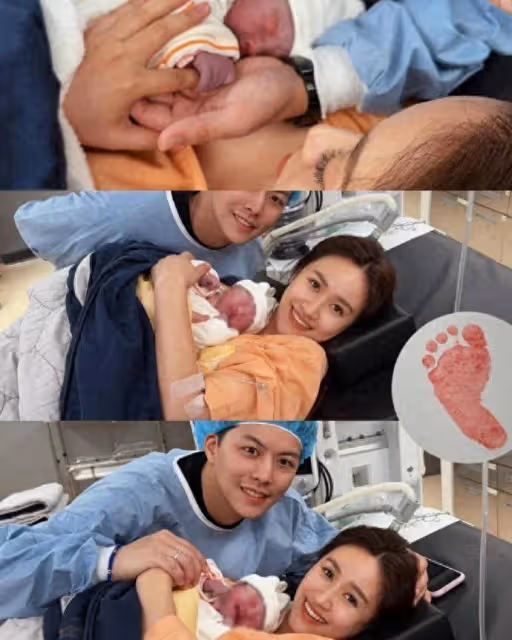 吳宗憲女兒二胎女兒出生，吳姍儒一家懷抱愛女畫面溫馨