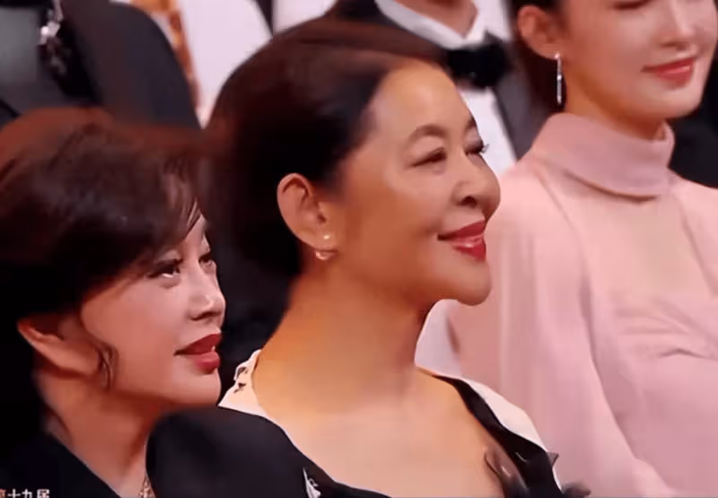 當65歲倪萍和51歲劉曉慶同框，醫美臉對比下，才知自然老去有多美