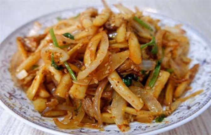 蔥爆杏鮑菇家常做法,掌握一個竅門,杏鮑菇香辣好吃,簡單又美味