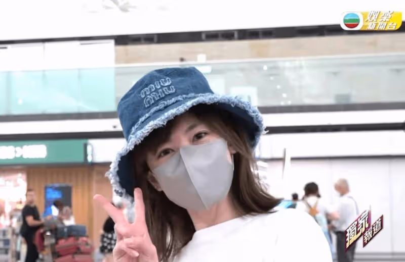 被爆婚訊後首露面!TVB上位女星春風滿面,回應傳聞:大家期待一下