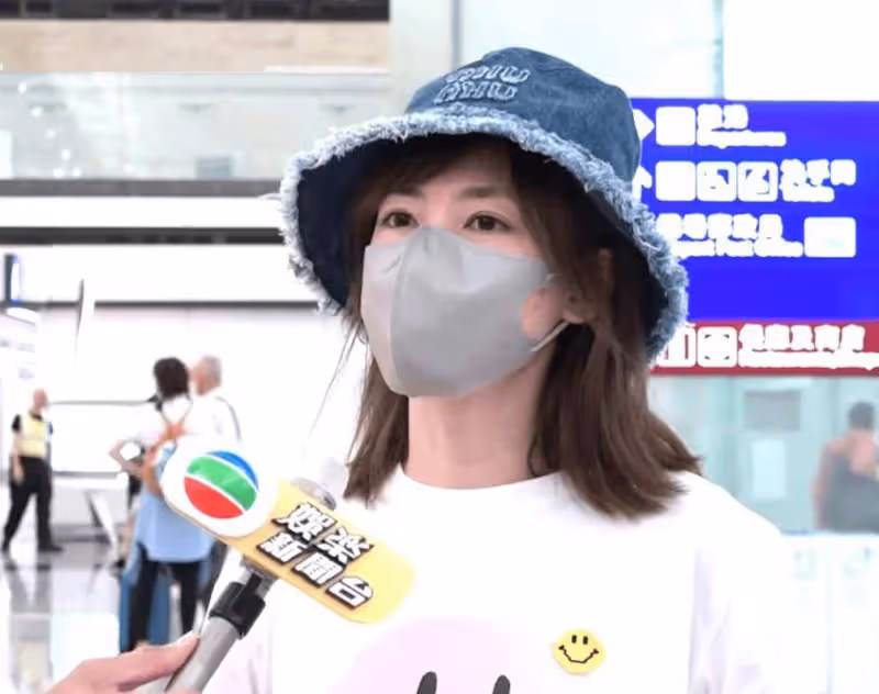 被爆婚訊後首露面!TVB上位女星春風滿面,回應傳聞:大家期待一下