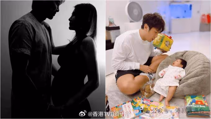 34歲TVB男星葉泓聲宣布老婆陀第三胎！女星愛妻再婚後兩年抱兩極速「造人」