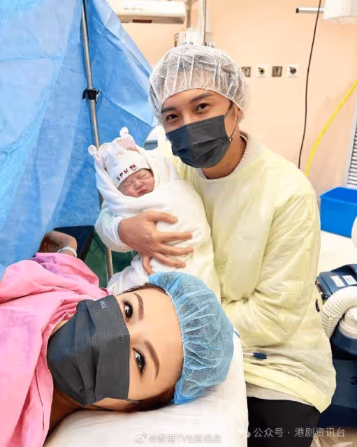 34歲TVB男星葉泓聲宣布老婆陀第三胎！女星愛妻再婚後兩年抱兩極速「造人」