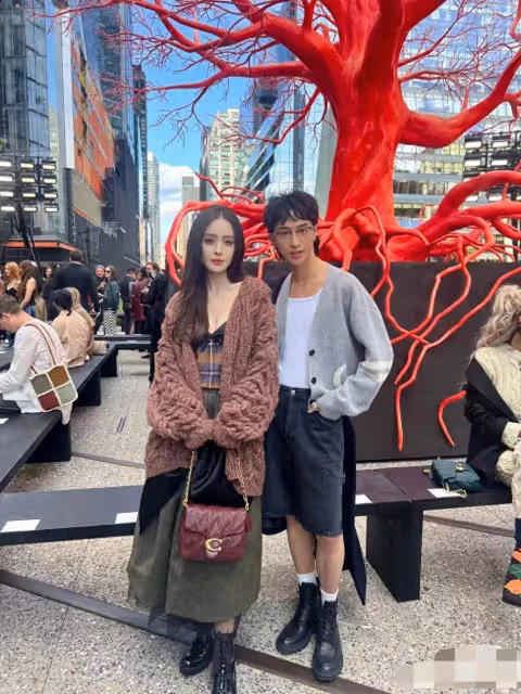 Coach春季秀場,古力娜扎公主切造型超美,木村光希哈利同框