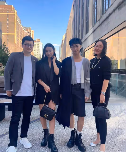 Coach春季秀場,古力娜扎公主切造型超美,木村光希哈利同框