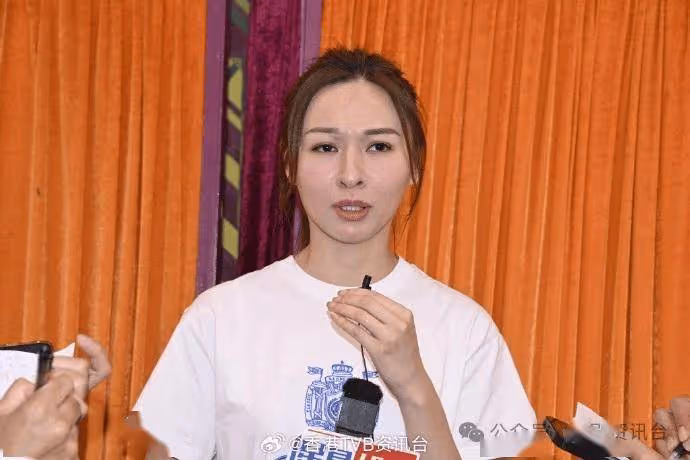 TVB港姐冠軍傳「父女戀」後首露面!否認曾到對方豪宅