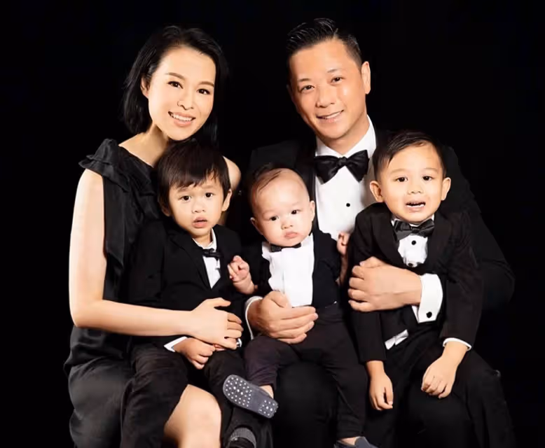 香港知名女星惹懷第四胎疑雲,婚後連生三個兒子,網友:命中缺女