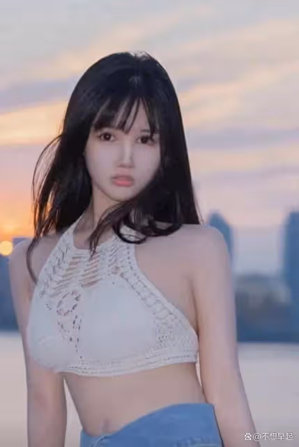 網傳被拘留的三隻羊女主播沫沫，穿衣服很大膽，聲音很誘人