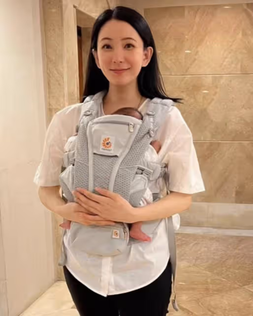 香港性感女星產後曬近況!事業線被指更突出,半年內極速結婚生女