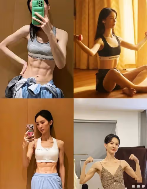 不敢吃飯不碰碳水,錄製綜藝的金晨,頭髮肉眼可見的稀疏,太嚇人