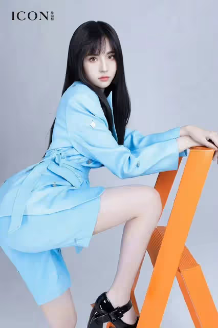 藍心妍各類寫真露出事業線大美腿！​魔鬼身材性感火辣