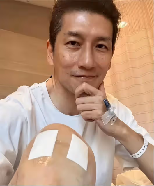 TVB男星膝蓋嚴重磨損,入院進行手術治療,剛剛參與了新劇拍攝