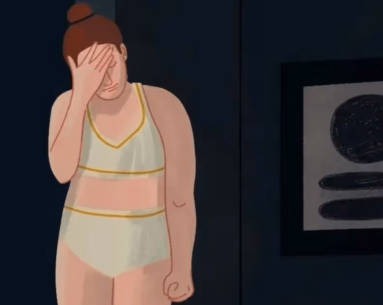 女生的屁股上,為什麼會有兩坨「黑印」?帶你揭開真相