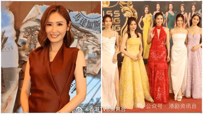 陳貝兒難忘中東50度穿穆斯林黑袍!12字回應被批港姐「全女班司儀」好嘈