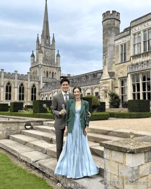 盛勁夫婦往英國出席婚禮!網民紛紛指麥明詩似有喜
