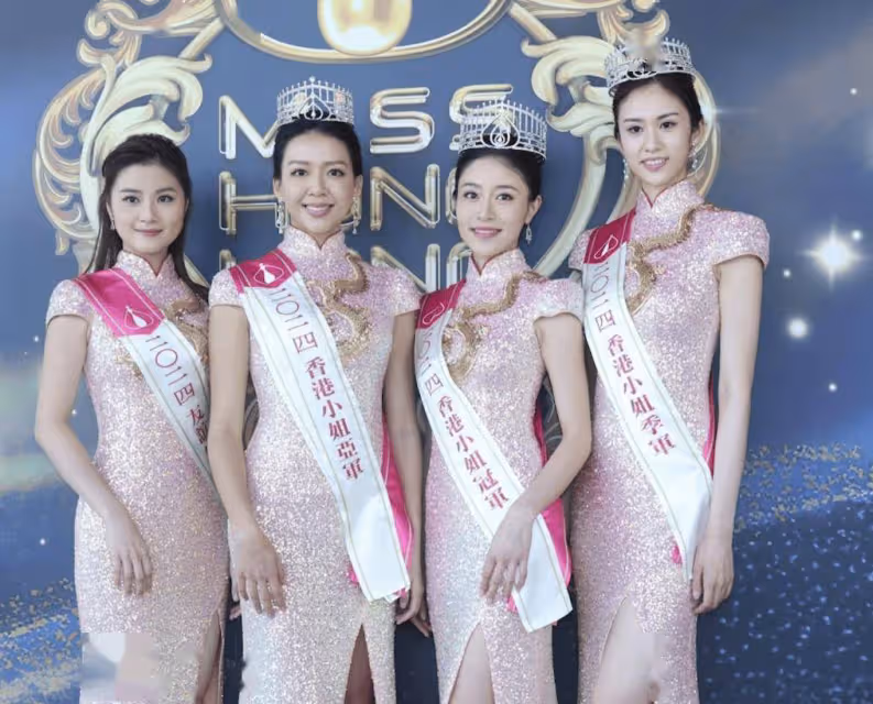 港姐三甲現身廣州獲追捧!冠軍大曬完美胸型!網友直呼本人超好看