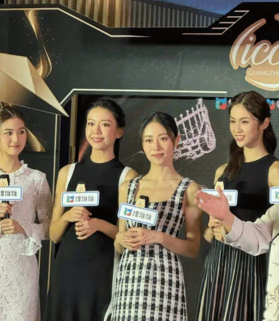 港姐三甲現身廣州獲追捧!冠軍大曬完美胸型!網友直呼本人超好看