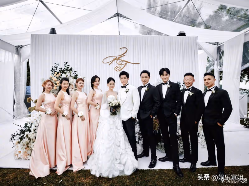 誰的台劇DNA動了!陳喬恩Alan結婚,明道當伴郎,還讓兒子當花童