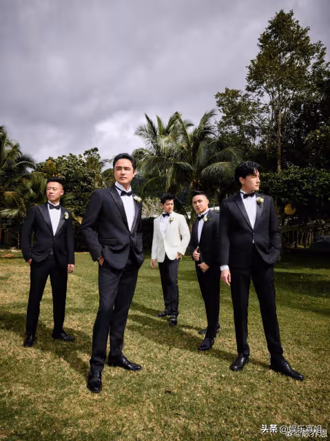 誰的台劇DNA動了!陳喬恩Alan結婚,明道當伴郎,還讓兒子當花童