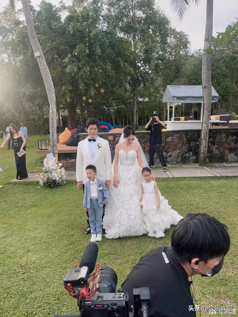 誰的台劇DNA動了!陳喬恩Alan結婚,明道當伴郎,還讓兒子當花童