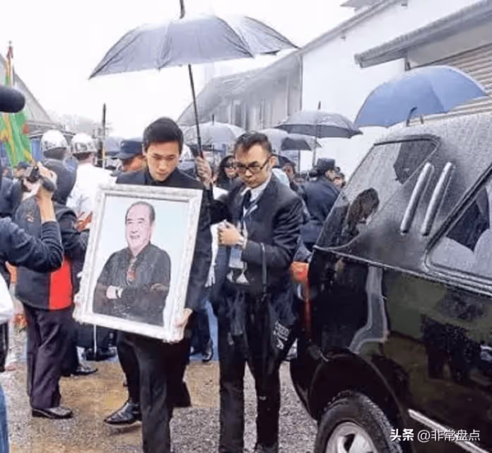他叱吒黑白兩道,棄原配娶新歡,晚年患癌離世,女兒拒絕出席葬禮