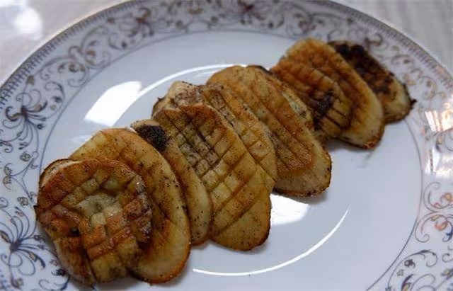 簡單易做的黃油杏鮑菇,用煎牛肉的方法做杏鮑菇,焦香好吃超過癮