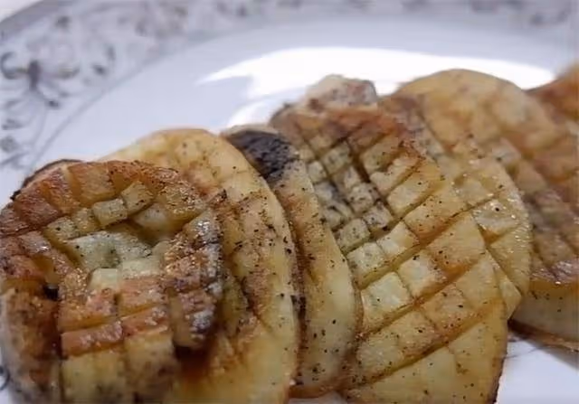 簡單易做的黃油杏鮑菇,用煎牛肉的方法做杏鮑菇,焦香好吃超過癮