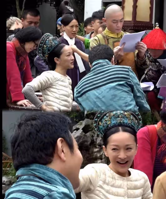 怪不得平時看如懿的衣服,總是感覺很瘦小乾癟的身材