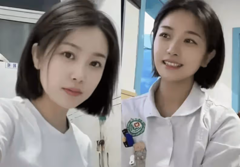 四川一美女護士走紅，顏值驚艷眾人