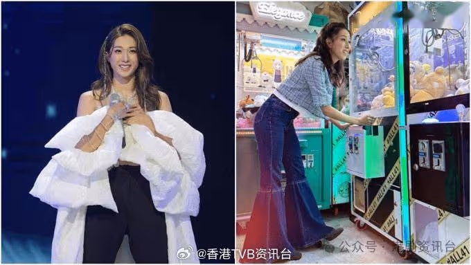 40歲鍾嘉欣與小學女同學聚會竟有一個共通點？同學仔低胸加潔白靚牙勁搶鏡