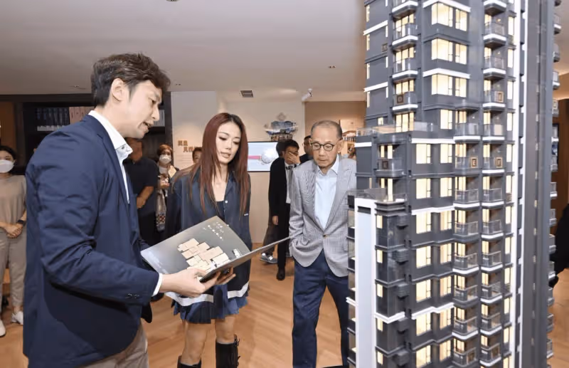 容祖兒買房投資楊受成接待,新房50平方米1095萬,名下房產逾五億