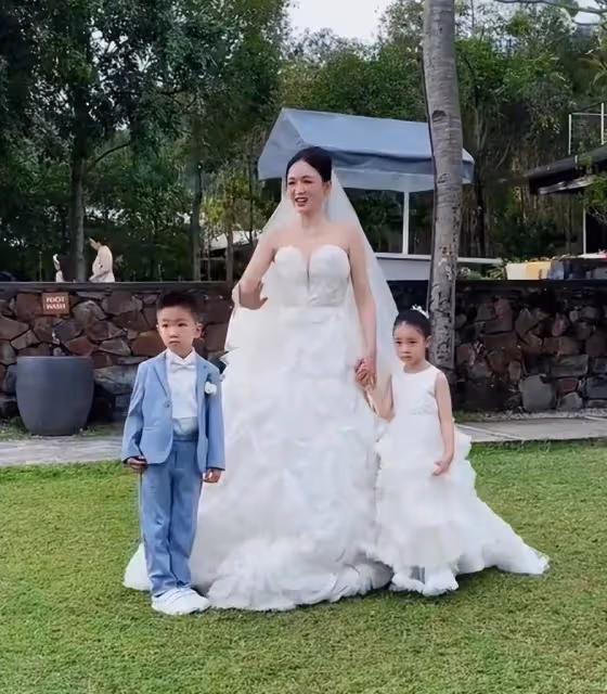 安以軒低調現身陳喬恩婚禮!4歲女兒疑擔任婚禮花童
