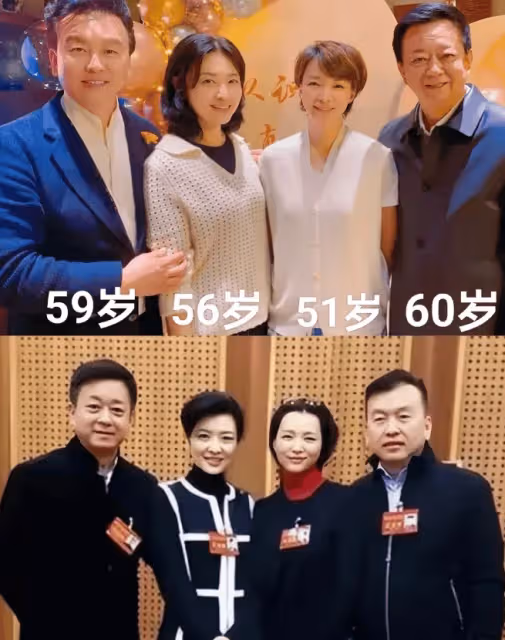 10位央視主持人聚會!白岩松頭髮白了,周濤優雅,70歲敬一丹也在