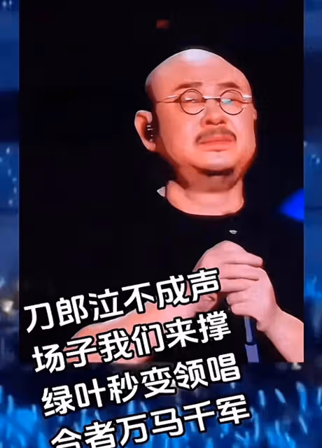 刀郎演唱會情緒失控,徐子堯臨危救場,引領萬人合唱場面太震撼!