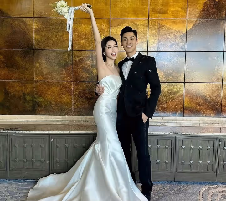 香港知名男星娶漂亮網紅,甘願承包所有家務,洗廁所都毫無怨言