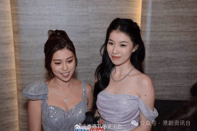TVB港姐不和事件後終同場!零交流合照隔成個身位