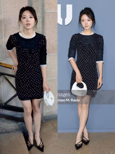 2024巴黎時裝周:MiuMiu女孩大PK!張員瑛赫本風千金造型令人驚艷