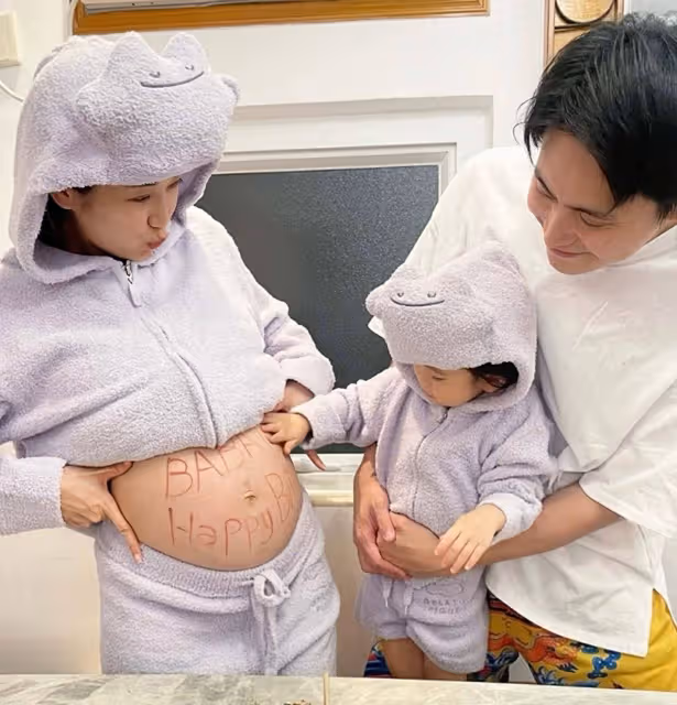 恭喜!40歲香港人氣女星曬照宣布懷孕,靠求神拜佛第二次造人成功